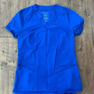 Jaanuu Scrub Set (basic) - Royal Blue size small